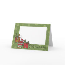 Christmas gifts template cards