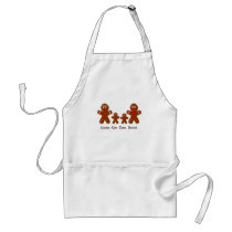 Christmas Gingerbread Family of Four aprons by windyone Christmas Gingerbread Family of Four aprons