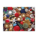 Christmas Gingerbread Men Buttons
