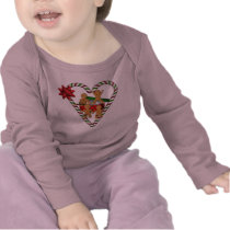 Christmas Gingerbread Men Holiday Infant T-Shirt by SmilinEyesTreasures Christmas Gingerbread Men Holiday Infant T-Shirt