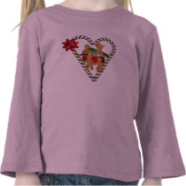 Christmas Gingerbread Men Holiday Toddler T-Shirt by SmilinEyesTreasures Christmas Gingerbread Men Holiday Toddler T-Shirt