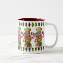 Christmas gingerbread men Mug