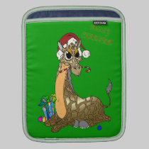 Christmas Giraffe cover ipad sleeves