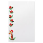 Christmas Giraffe Stationery Paper