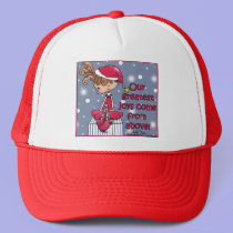 Christmas Girl-Joy From Above hats