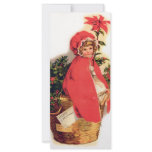 Christmas Girl Customized Rack Card