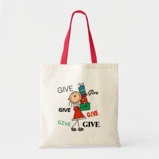 Christmas Give Give Give bag