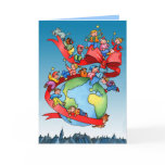 Christmas Globe Bauble with Kids cards