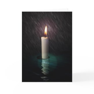Christmas Glow card