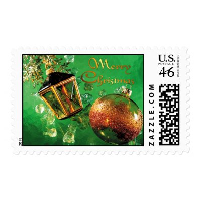 Christmas Glow Postage postage