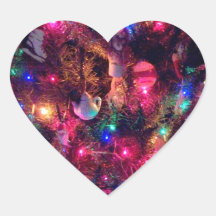 'Christmas Glow' Stickers