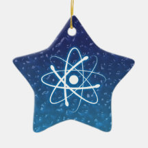 Christmas Glowing Atom Ornament