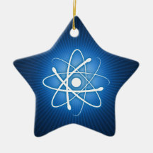 Christmas Glowing Atom Ornament
