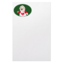 Christmas Golden Retriever Shirts & Gifts Customized Stationery