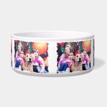 Christmas - Golden Retriever - Wrigley Pet Bowl
