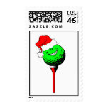 Christmas golf postage