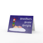 Christmas Grandma Recipe Postcard