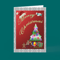 CHRISTMAS GREETING CARD cards