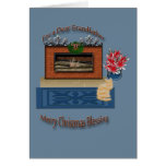 Christmas greeting card for Grandfather