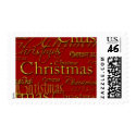 Christmas Greeting Holiday Postage postage by TDSwhite Christmas Greeting Holiday Postage postage
