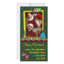 Christmas Greeting Photo Card: Joy photo cards by adellaandmella Christmas Greeting Photo Card: Joy photo cards