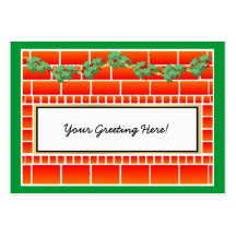 Christmas Greeting Profile Card Business Card