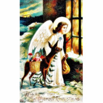 Christmas greeting with an angels comes by deer ca photo sculptures by RememberChristmas Christmas greeting with an angels comes by deer ca photo sculptures