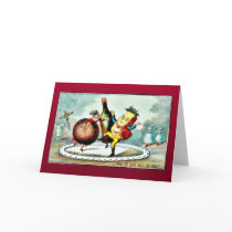 Christmas greeting with cartoon of wines and fruit cards by RememberChristmas Christmas greeting with cartoon of wines and fruit cards