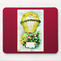 Christmas greeting with christmas balloon mousepads by RememberChristmas Christmas greeting with christmas balloon mousepads