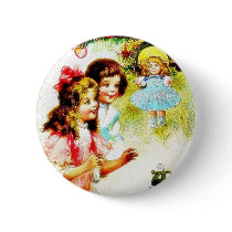 Christmas greeting with girls looking at the chris buttons by RememberChristmas Christmas greeting with girls looking at the chris buttons