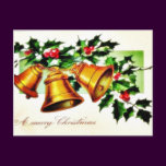 Christmas greeting with two angels huging