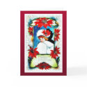 Christmas greeting with two girls sitting and shoc cards by RememberChristmas Christmas greeting with two girls sitting and shoc cards