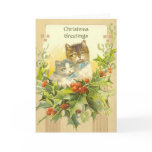 Christmas Greetings 2 Kittens