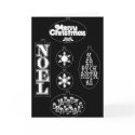 Christmas Greetings cards by BlackCards Christmas Greetings cards