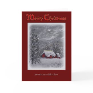 Christmas Greetings Card card
