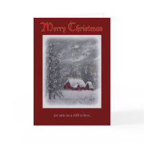 Christmas Greetings Card by stanmc Christmas Greetings Card