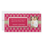 Christmas greetings - Christmas Photocard Photo Card