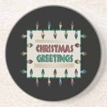 Christmas Greetings Coasters