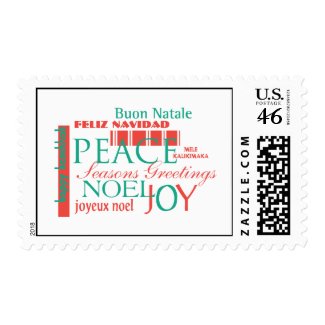 Christmas Greetings stamp
