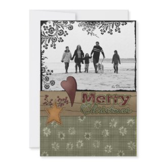Christmas Greetings Two-Sided Holiday Cards