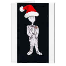 Christmas Groom Greeting Cards