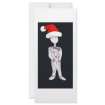 Christmas Groom rack cards