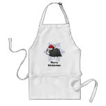 Christmas Guinea Pig (long hair) Apron