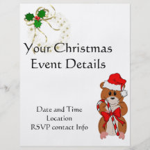 Christmas Hamster Flyer