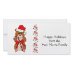 Christmas Hamster Picture Card