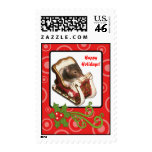 Christmas Hamster postage