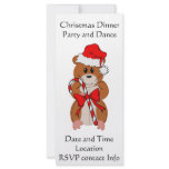 Christmas Hamster Customized Rack Card