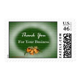 Christmas Happy Holidays to customers and clients Stamps