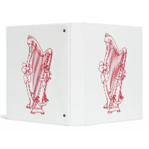 Christmas Harp Binder by HarpersBazaar Christmas Harp Binder