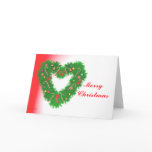 Christmas Heart Wreath Cards
